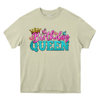 Mossy birthday queen Heavy Core Tee - BundleAndBundleShop