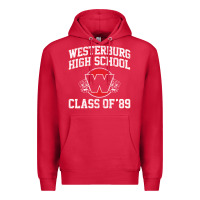 Cardinal westerburg class of 89 (heathers) variant Premium Hoodie - DesignPulse
