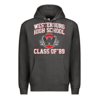 Charcoal Heather westerburg class of 89 (heathers) variant Premium Hoodie - DesignPulse