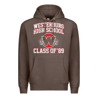 Coffee westerburg class of 89 (heathers) variant Premium Hoodie - DesignPulse