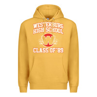 Mustard westerburg class of 89 (heathers) variant Premium Hoodie - DesignPulse