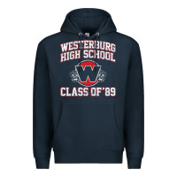 Navy westerburg class of 89 (heathers) variant Premium Hoodie - DesignPulse