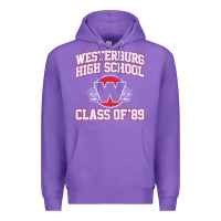Purple westerburg class of 89 (heathers) variant Premium Hoodie - DesignPulse
