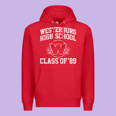 Westerburg Class Of 89 (heathers) Variant Premium Hoodie Designed By Designpulse