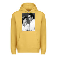 Antique Gold humphrey bogart Premium Hoodie - DesignPulse