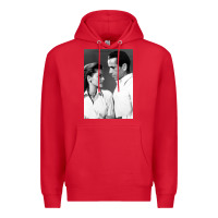 Red humphrey bogart Premium Hoodie - DesignPulse
