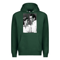 Sports Green humphrey bogart Premium Hoodie - DesignPulse