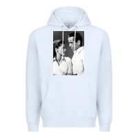 White humphrey bogart Premium Hoodie - DesignPulse