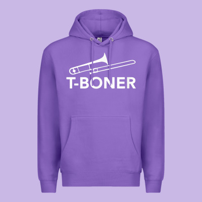 Funny Trombone Funny T Boner Funny T Boner Tboner Premium Hoodie Designed By Designpulse