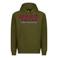 Army Green north carolina central Premium Hoodie - DesignPulse