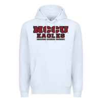 White north carolina central Premium Hoodie - DesignPulse