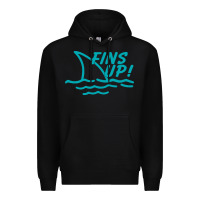 Black fins up jimmy Premium Hoodie - DesignPulse