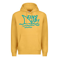 Mustard fins up jimmy Premium Hoodie - DesignPulse