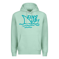 Seafoam fins up jimmy Premium Hoodie - DesignPulse