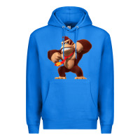 True Royal Donkey Kong 3D Poster Premium Hoodie - DesignPulse
