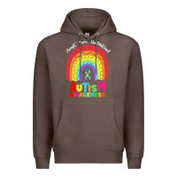 Coffee autism awareness month t  shirt autism awareness rainbow accept unders Premium Hoodie - DesignPulse