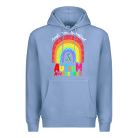 Colony Blue autism awareness month t  shirt autism awareness rainbow accept unders Premium Hoodie - DesignPulse
