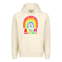 Sandshell autism awareness month t  shirt autism awareness rainbow accept unders Premium Hoodie - DesignPulse