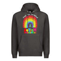 Smoke autism awareness month t  shirt autism awareness rainbow accept unders Premium Hoodie - DesignPulse