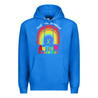 True Royal autism awareness month t  shirt autism awareness rainbow accept unders Premium Hoodie - DesignPulse