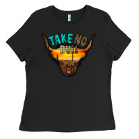 Black take no bull Ladies Tee - RacoonDesign