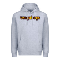 Heather Grey vengaboys Premium Hoodie - DesignPulse