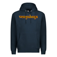 Navy vengaboys Premium Hoodie - DesignPulse