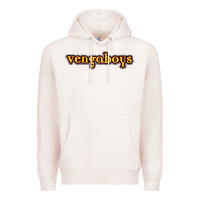 Pale Pink vengaboys Premium Hoodie - DesignPulse