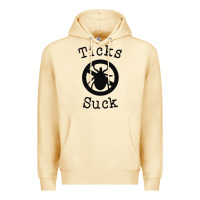 Pina Colada ticks suck shirt lyme disease gift green awareness ribbon Premium Hoodie - DesignPulse