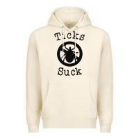 Tofu ticks suck shirt lyme disease gift green awareness ribbon Premium Hoodie - DesignPulse