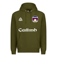 Army Green galway gaillimh irish gaelic football and hurling premium Premium Hoodie - DesignPulse