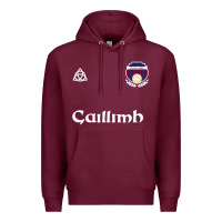 Burgundy galway gaillimh irish gaelic football and hurling premium Premium Hoodie - DesignPulse