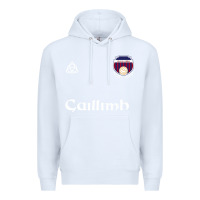 White galway gaillimh irish gaelic football and hurling premium Premium Hoodie - DesignPulse