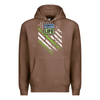 Chestnut donate life Premium Hoodie - DesignPulse