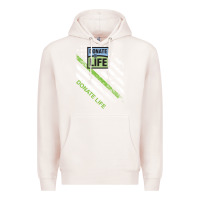 Pale Pink donate life Premium Hoodie - DesignPulse
