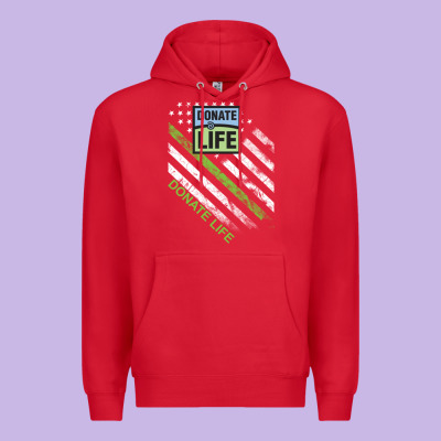 Donate Life Premium Hoodie Designed By Designpulse