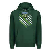 Sports Green donate life Premium Hoodie - DesignPulse