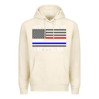 Tofu police fire ems first responder american flag firefighter t shirt Premium Hoodie - DesignPulse