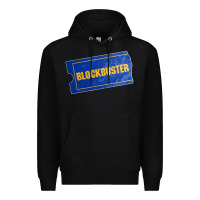Black blockbuster Premium Hoodie - DesignPulse