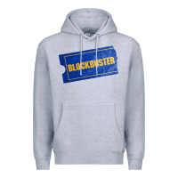 Heather Grey blockbuster Premium Hoodie - DesignPulse
