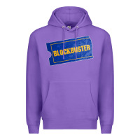 Purple blockbuster Premium Hoodie - DesignPulse