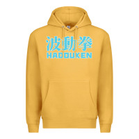 Mustard hadouken street arcade fighter retro ryu gaming funny Premium Hoodie - DesignPulse