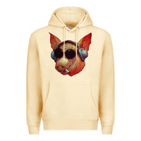 Pina Colada Blodwyn pig Premium Hoodie - DesignPulse