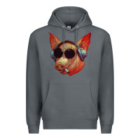 Rock Blodwyn pig Premium Hoodie - DesignPulse
