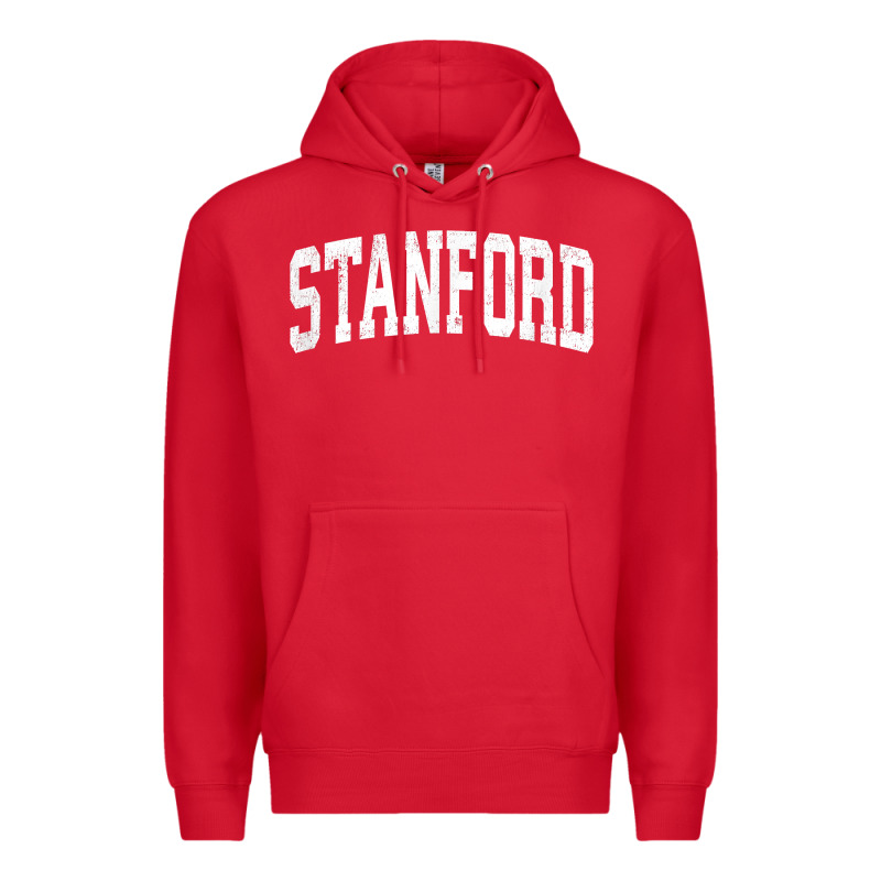 Stanford California Ca Vintage Athletic Sports Design T Shirt Premium Hoodie by DesignPulse | Teevron