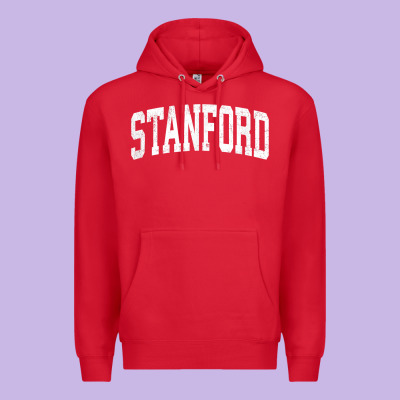 Stanford California Ca Vintage Athletic Sports Design T Shirt Premium Hoodie Designed By Designpulse