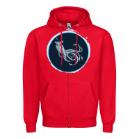 Red Sea Emperor Transparent Graphic Zipper Hoodie - Bettercallsaul