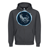 Smoke Sea Emperor Transparent Graphic Zipper Hoodie - Bettercallsaul