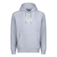 Heather Grey FFF Two Stars Premium Hoodie - DesignPulse