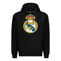Black real,madrid Premium Hoodie - DesignPulse